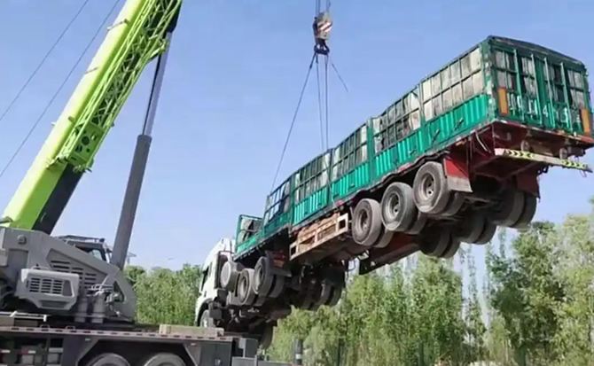 娄烦道路脱困救援案例